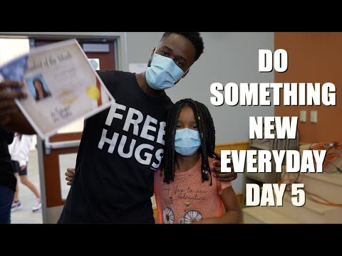 Going To School With My Daughter :: Do Something New Everyday - Day 5 // Hug Life Vlog