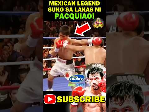 PACQUIAO DINUROG ANG MEXICAN LEGEND TKO ROUND 3! latest filipino boxing fights 2025 full fight