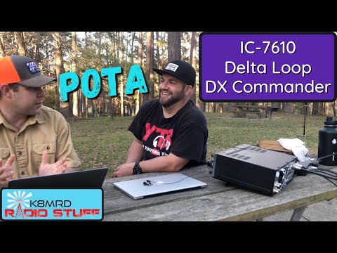 POTA: ICOM 7610 & DX Commander VS Delta Loop Shootout!