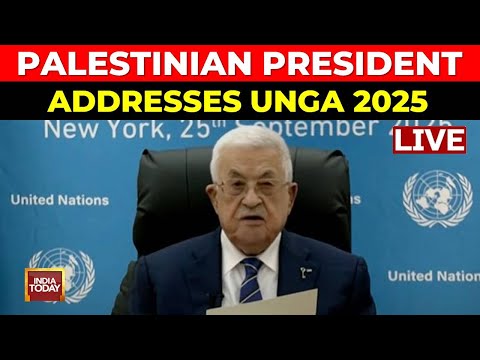 Palestinian Prez Abbas 'Ready To Work' With US And Others To Implement Peace Plan | UNGA Day 2 LIVE