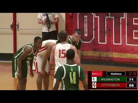 Otterbein vs Wilmington Men Basketball 2 5 2020