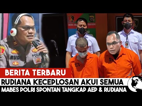 TERKENA JEBAKAN! Usai Keceplosan / Tim Mabes Polri Gerak Cepat 'Tangkap' Rudiana & AEP