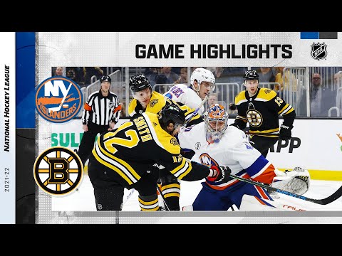 Islanders @ Bruins 3/26 | NHL Highlights 2022