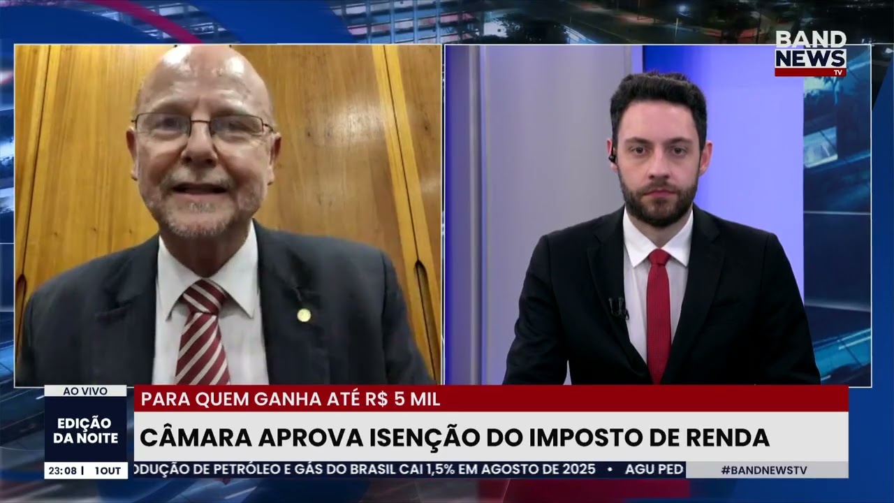 Câmara aprova isenção do Imposto de Renda | BandNews TV