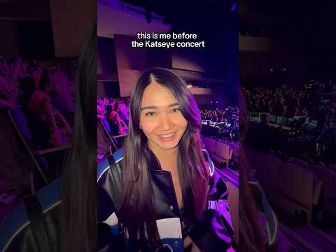 Bias BEFORE vs AFTER katseyes concert 👀😳 #toronto