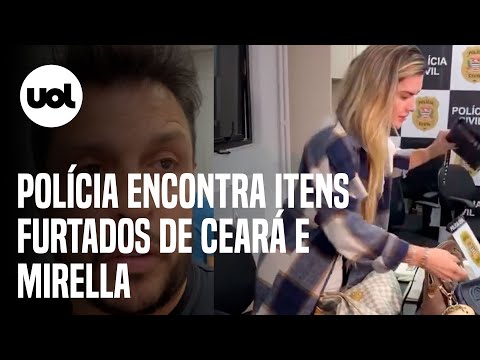 Polícia encontra bolsas de luxo furtadas da casa de Mirella e Ceará