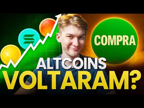 AS ALTCOINS FINALMENTE ACORDARAM! SÓ TEMOS 7 DIAS