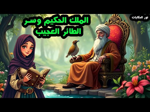 قصة الملك الحكيم وسر الطائر العجيب من القصص الخيالية المشوقة والمسموعة قبل النوم