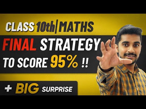 How to Cover Class 10 Math 95% Syllabus in just 30 Days 🔥 | Class 10 Math | The Levels