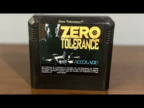 ZERO TOLERANCE: el Blast Processing si EXISTIA (Genesis - Mega Dirve)