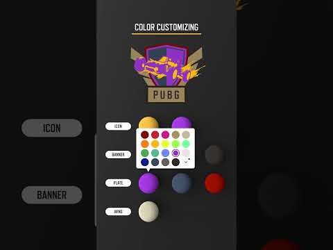 Craft Your Own Clan Emblem!✨ Why not recruit some clanmates with this emblem?🪂 #PUBG #PUBGCLAN