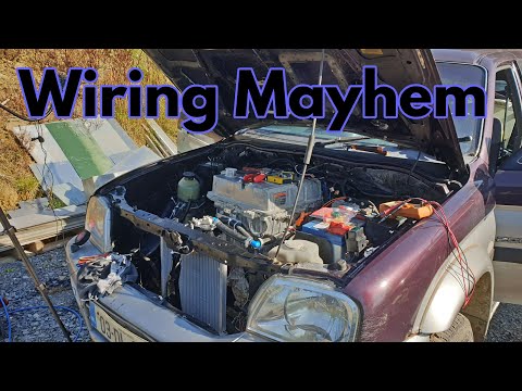 Mitsubishi L200 Truck EV Conversion Part 6 : The Wiring Begins