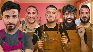 تحدي مين اكثر يوتيوبر شاب جاهز للزواج🤵‍♂️🏠