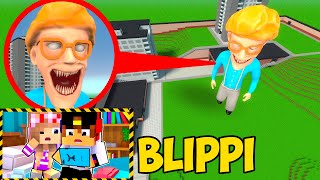 МОЙ ДРОН СНЯЛ GIANT BLIPPI в Реальной Жизни в МАЙНКРАФТ ДЕВУШКА ВИДЕО MINECRAFT