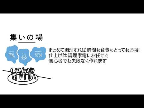 KURA_THINK(クラシンク)まとめづくり料理体験サービス紹介動画【パナソニック公式】