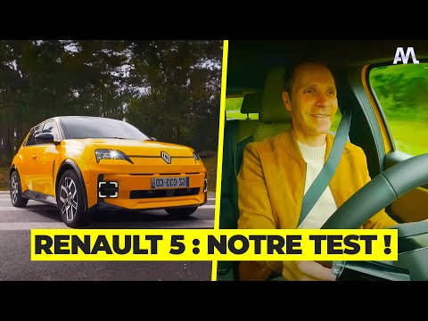 ON TEST la nouvelle RENAULT 5  : coup de foudre mérité ?