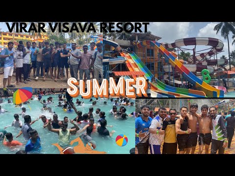 Enjoy at VIRAR VISAVA RESORT🤓 chill the summer days and chilling with brothers😛#vlogs #waterpark😊