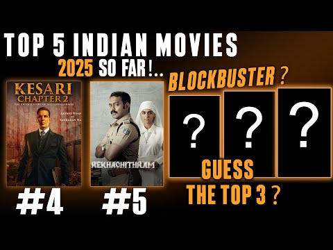 2 Masterpieces Revealed… But the No.1 Will Shock You! | Top 5 Indian Movies 2025