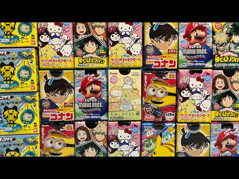 チョコエッグ　チョコサプ　サンリオ　ヒロアカ　コナン　マリオ　ミニオン　すみっコぐらし　たまごっち　ポケモン