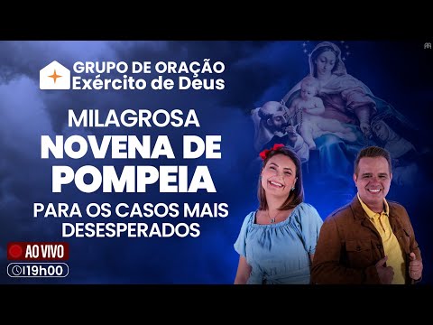 H Ao Vivo Milagrosa Novena De Pomp Ia Grupo De Ora O Ex Rcito