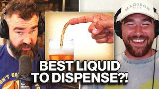 Jason and Travis debate the ULTIMATE five liquids they would want to dispense out of their fingers