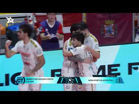 Resumen #LigaPrimeFutsal ⁠Jimbee Cartagena Costa Cálida 1-3 Noia Portus Apostoli | Jornada 5