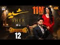 Sher Episode 12  Danish Taimoor  Sarah Khan  26 June 2025 [ENG SUB] ARY Digital Drama