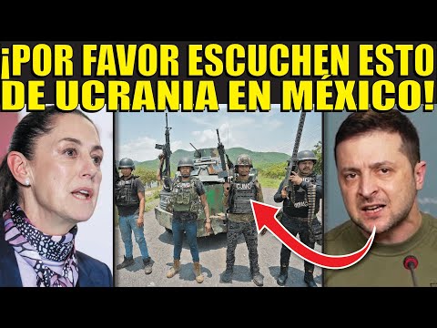 ¿ES UCRANIA EL CENTRO DE ENTRENAMIENTO DEL CJNG? SE FILTRA TODA LA INFORMACIÓN! MÉXICO EN ALERTA