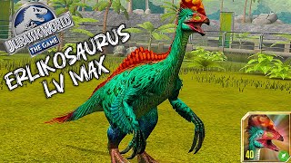 Jurassic World: The Game EP838 ERLIKOSAURUS LV MAX