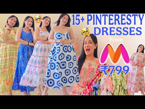 #myntrahaul *15+ PRETTIEST PRODUCTS* Best Myntra Summer Special Dresses Haul🤑₹799🤑 *MYNTRA HAUL*