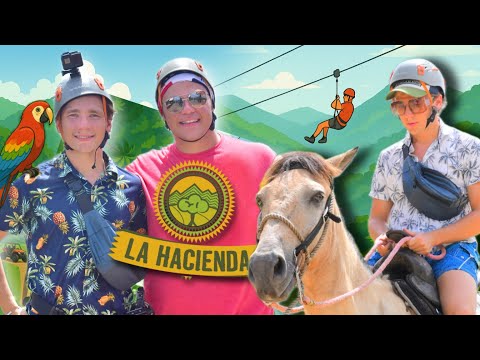 Незабываемое приключение в горах Доминиканы! Лошади, багги, зиплайн и озеро | La Hacienda Park