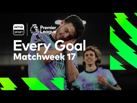 EVERY GOAL: Matchweek 17 | Premier League