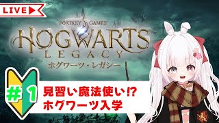 【 LIVE 】 #001  ホグワーツレガシー　魔法学校入学   [ VTuber ゆめもも ]  #vtuber #ホグワーツレガシー 