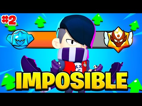 SUBIENDO A MAESTROS SOLO CON EDGAR 😱 PARTE 2 | BRAWL STARS