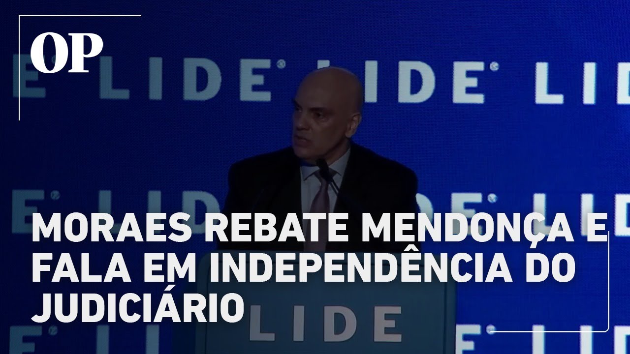 Moraes rebate Mendonça e diz que ‘respeito se dá pela independência’ do Judiciário