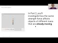 Understanding Mass and Force in Simulations