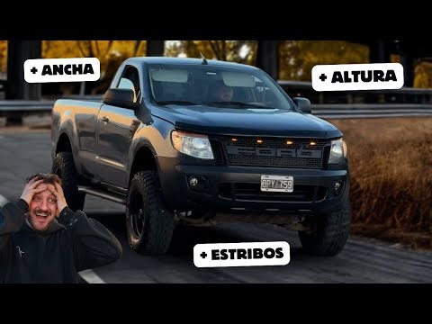 ALTURA + SEPARADORES + ROCK SLIDERS || Ford Ranger
