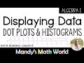 Exploring Dot Plots and Histograms