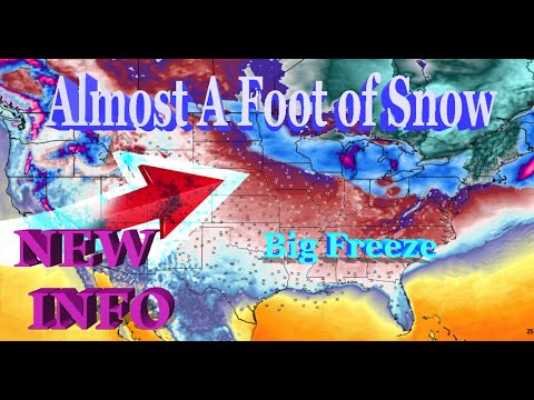 Almost A Foot! This Snowstorm Will SERIOUSLY Over-Perform!