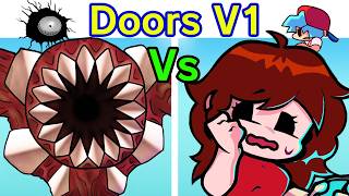 Friday Night Funkin' VS DOORS FLOOR 1 | Roblox DOORS Entities (V1 Update) - FNF Mod