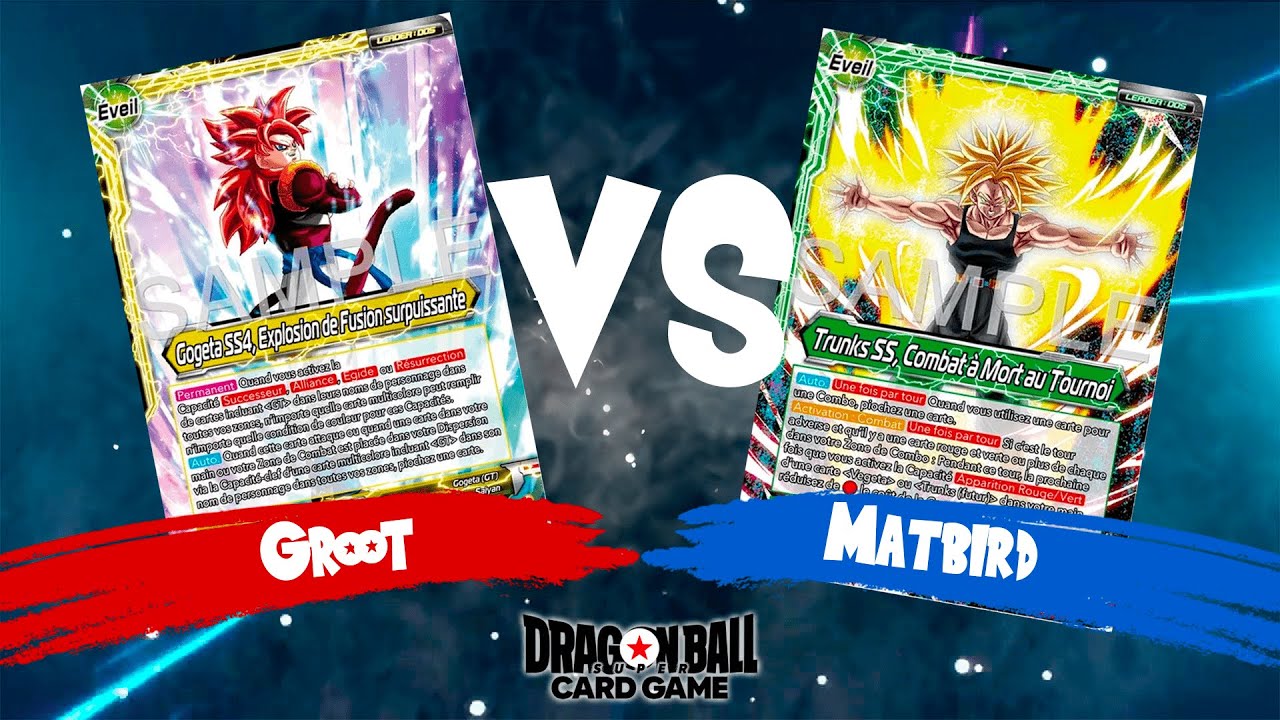 Gogeta SS4 (BT25) vs Trunks (BT25) // DBSCG Master Remote FR 12