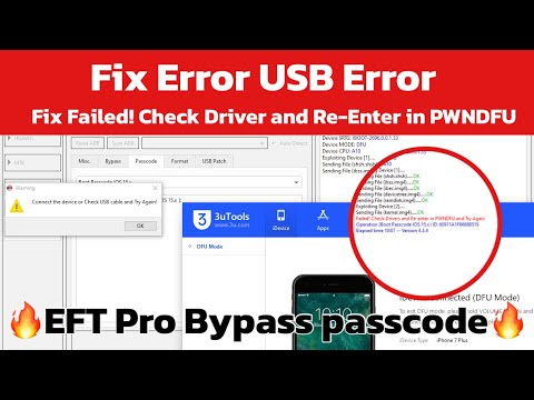 How to Fix Error Boot Passcode iOS15.x With EFT Pro