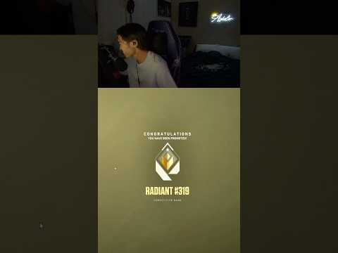 Radiant game + reaction #shorts #valorant #radiant