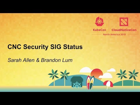CNCF SIG-Security Intro