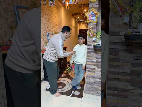 بابا اللميس ضربتني 💁😳🤣