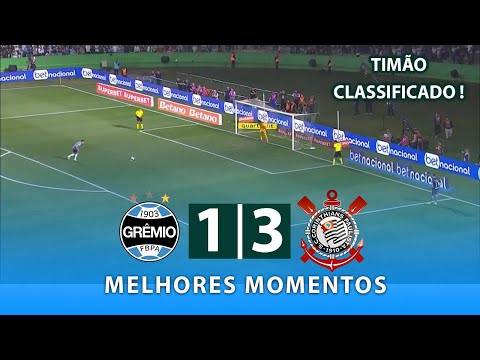 PÊNALTIS: Grêmio 0 (1 x 3) 0 Corinthians | Melhores Momentos (COMPLETO) Copa do Brasil 2024