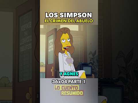 #LosSimpson 🍩 Homero casi se vuelve hermano de Skinner #viral #resumen