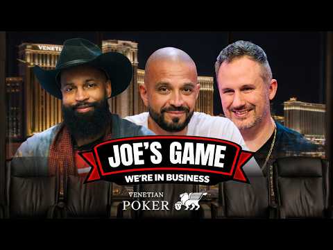 New Video from PokerGO: WILD HIGH-STAKES $25/$50 Cash Game with Joe B, Dr. Costa, Dee Arrr
