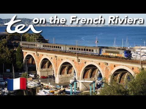 The TER PACA along the French Riviera