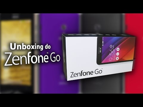 (PORTUGUESE) Unboxing e primeiras impressões do Asus Zenfone GO